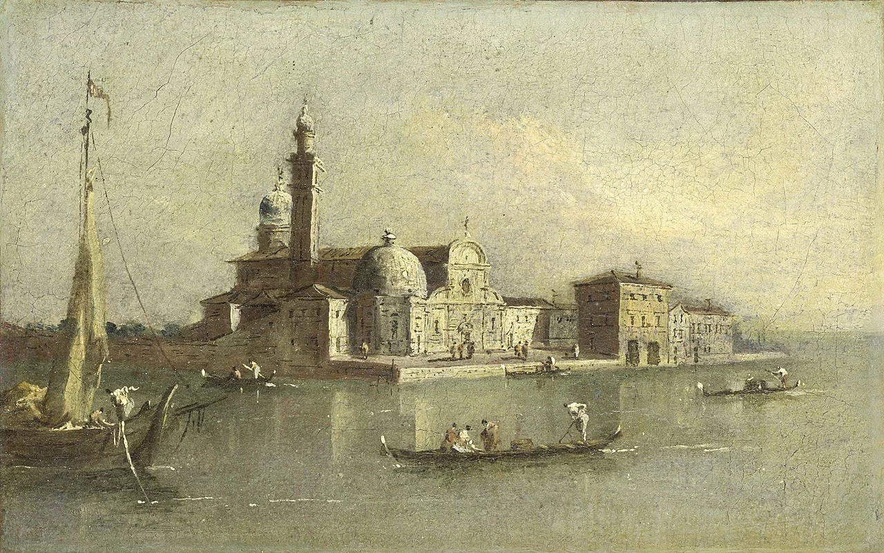 Veduta dell'Isola di San Michele a Venezia - Rijks Museum